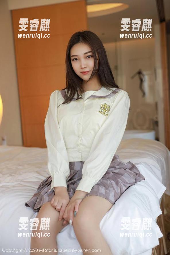 MFStar模范学院 - 体操服与桃小兔yolanda的默契，分享这组写真，让人忍不住想深入探讨