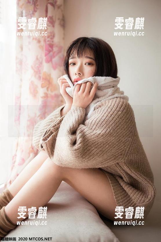 喵糖映画：旗袍半截袜的搭配，写真套图中隐藏的韵味，嘿嘿