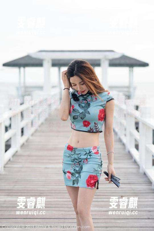 MiStar魅妍社 - 瑞莎Trista的睡衣：我来这里是为了看图片，结果却被她的魅力吸引，分享一下我的小心思吧！