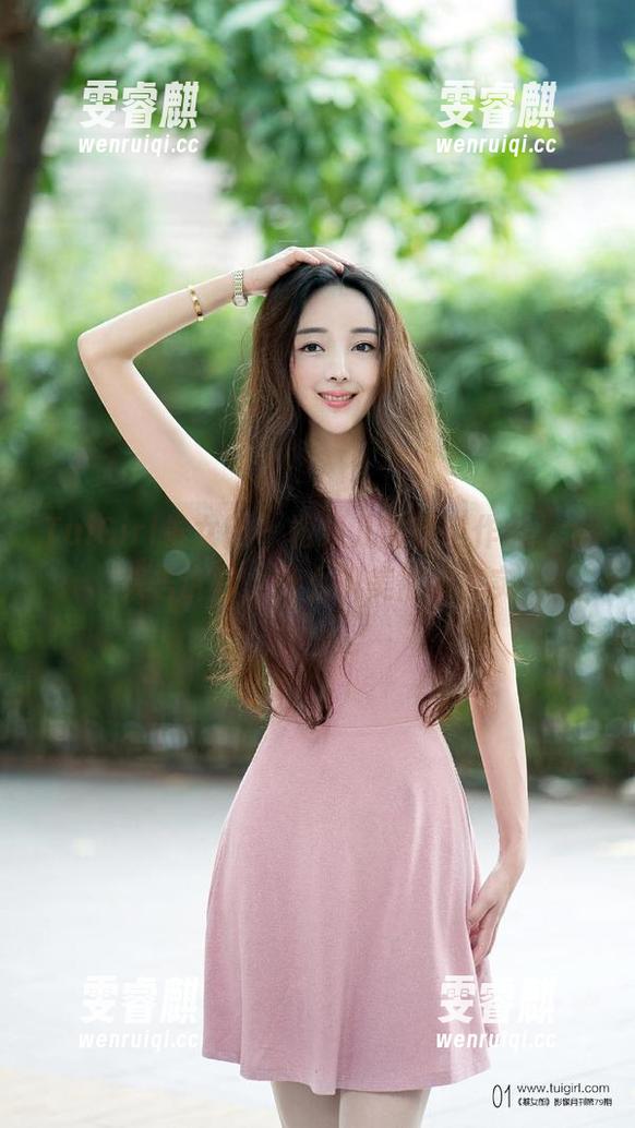TuiGirl推女郎 - 松果儿的镂空作品，全集告诉你，什么叫美得不真实
