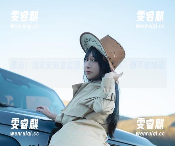 最新！浅安安浴室套图，真正的“水”都不如她动人。
