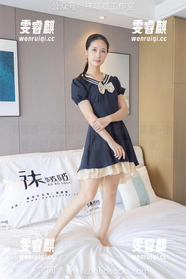 袜啵啵 - 平底鞋与小安的写真，真是一种轻松的美感，碰巧就戳中我的萌点。
